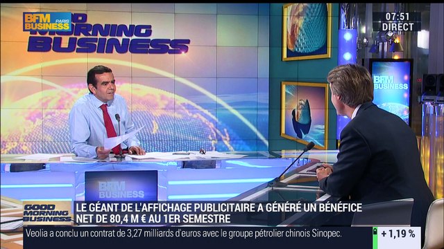 JCDecaux a une bonne performance au premier semestre, avec une montée en puissance du digital , Jean-Charles Decaux - 28/07