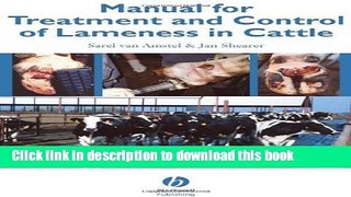 [PDF]  Manual for Treatment and Control of Lameness in Cattle  [Read] Full Ebook