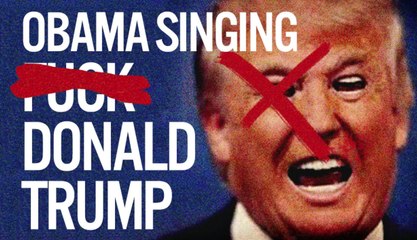 Obama rappe sur "Fuck Donald Trump" de YG
