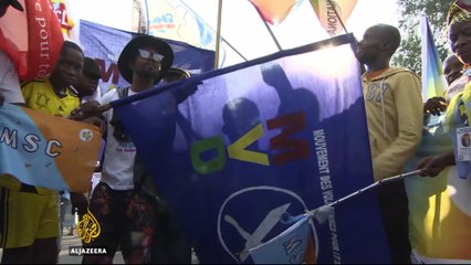 Warm welcome for returning DRC politician