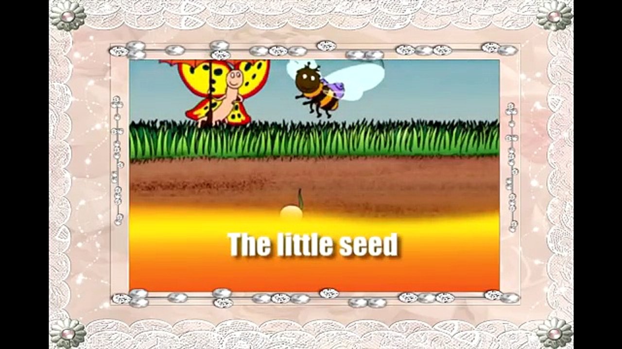The little seed. Weather. English for Children Nursery Rhymes. Stories baby songs, english rhymes.