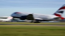 --VERY LOW GO-AROUND-- British Airways Airbus A380-841 [G-XLEH] at YVR