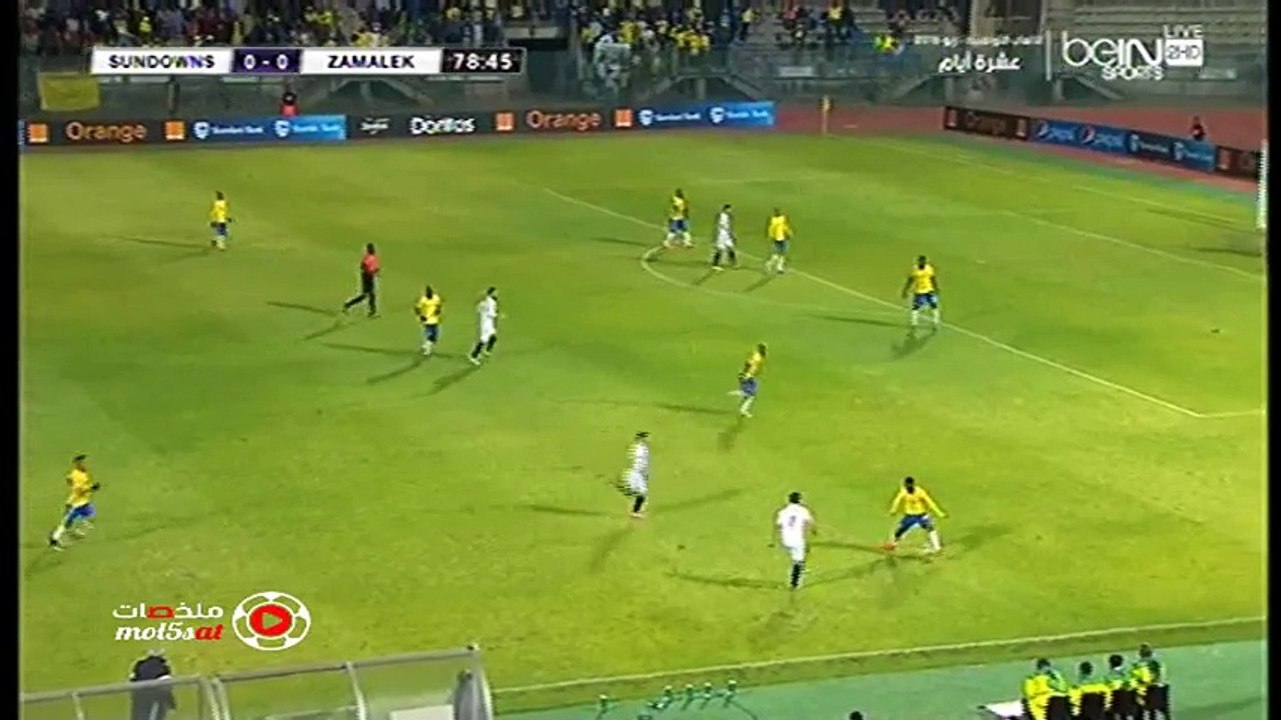 اهداف وملخصات مباراة صن داونز و الزمالك - دورى أبطال أفريقيا - المجموعة الثانية