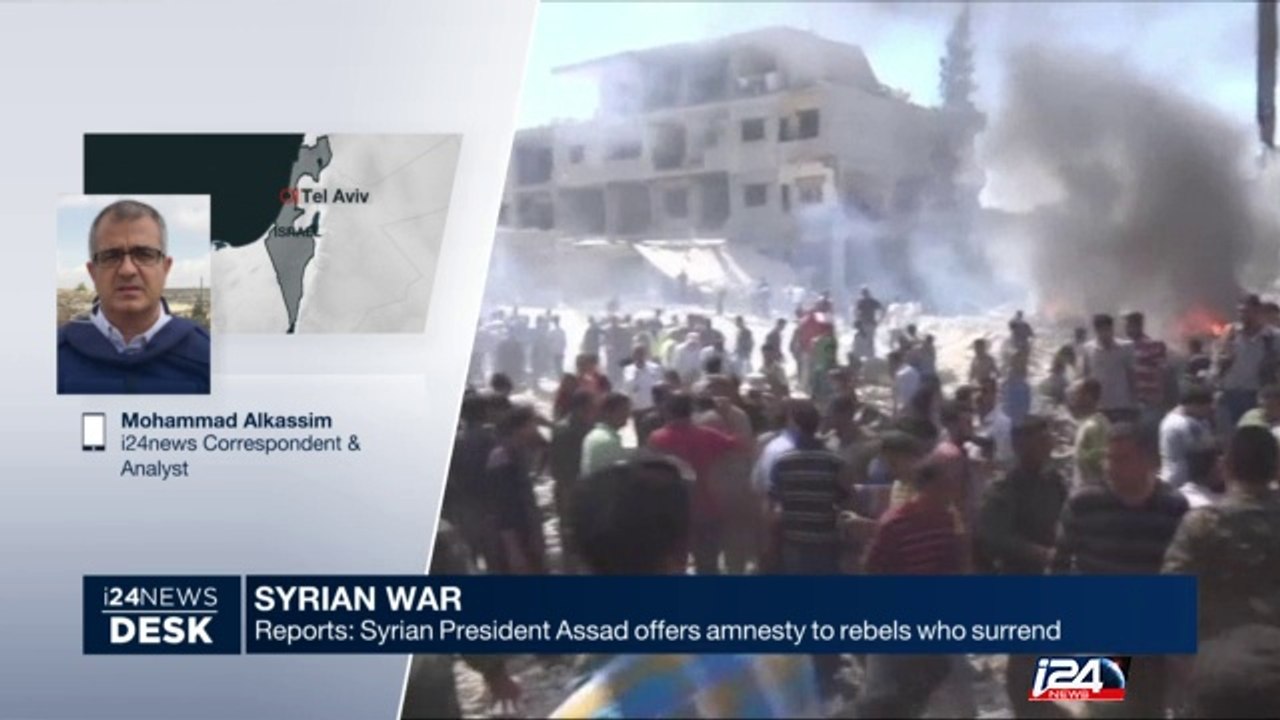 Syrian President Assad offers amnesty to rebels who surrend