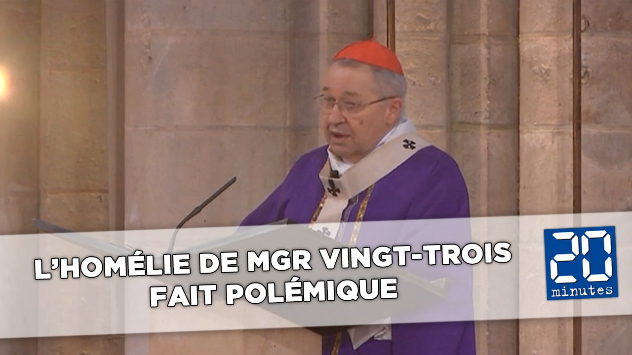 Attentat dans une église près de Rouen: L'homélie du cardinal Vingt-Trois fait polémique