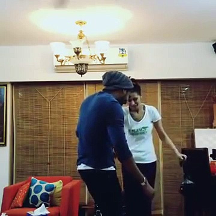 Nargis Fakhri Falls Down from Hoverboard Video