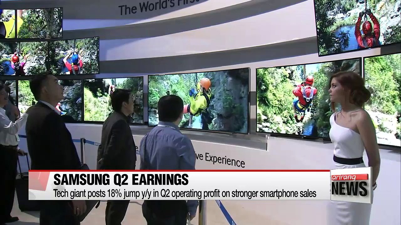 Korean tech giants Samsung and LG see operating profits rise in Q2