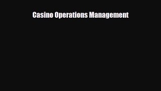 complete Casino Operations Management