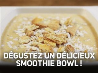 Recettes en 60s : un smoothie bowl à la citrouille