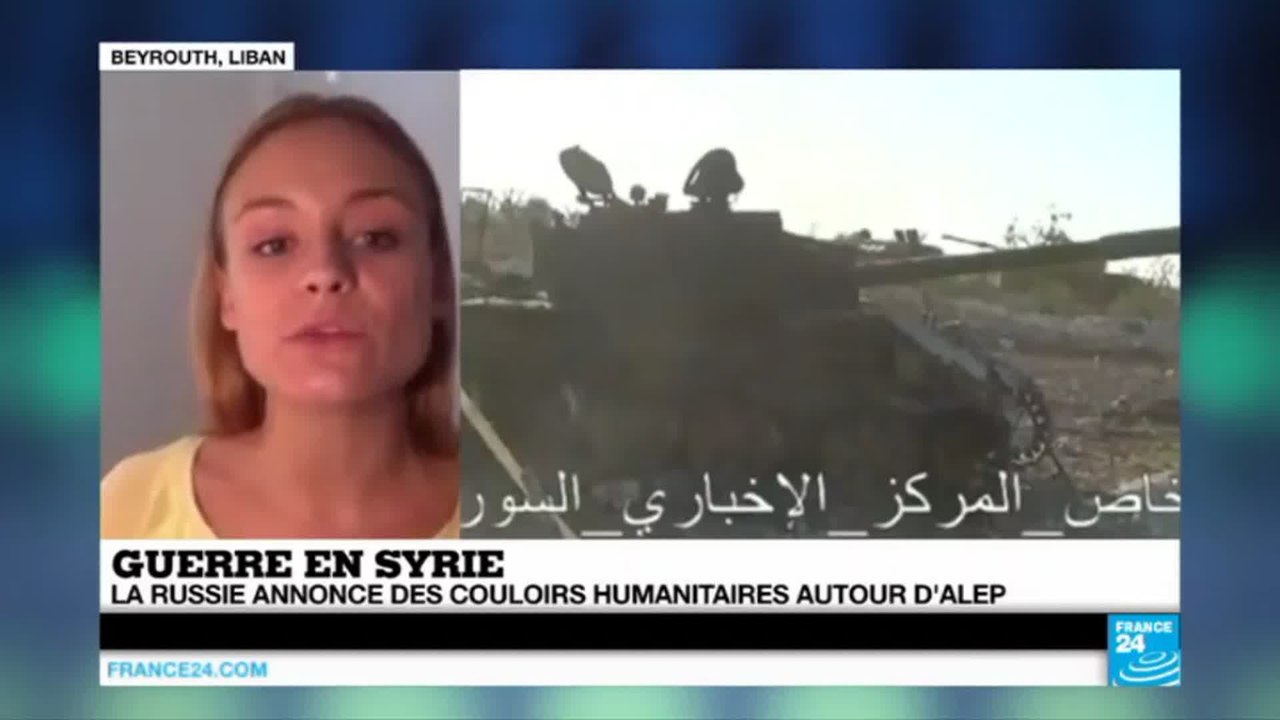 Syrie : La Russie annonce le lancement d'une grande opération humanitaire autour d'Alep