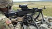 It's Raining Bullets ! US Paratroopers Firing the Great M240l Machine Gun