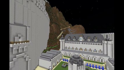 Minas Tirith in Minecraft