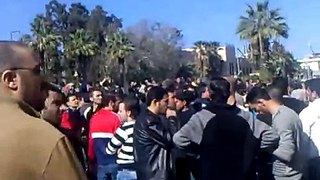 أول مظاهرة اللاذقية ساحة الشيخضاهر 25 3 2011