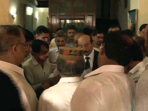 CM Sindh Syed Qaim Ali Shah se Namzad CM Syed Murad Ali Shah our MPAs Se Mulaqat