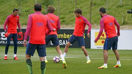 Penultimate day of training at St. George's Park