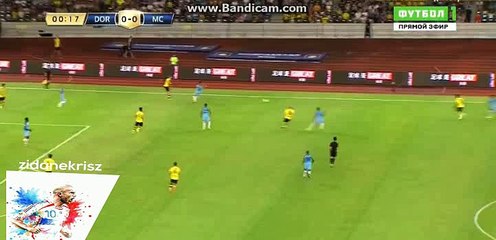 Roman Burki Incredible Save HD - Borussia Dortmund vs Manchester City - International Champions Cup - 28/07/2016