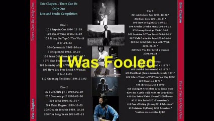 Eric Clapton - I Was Fooled 2010 Bonus Track