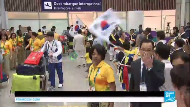 Rio 2016: athletes arrive in Rio with one week to go until the games