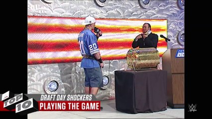 Draft Day Shockers- WWE Top 10