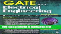 Download Gate 2012: Electrical Engineering: Theory Objective Questions With Detailed Answers