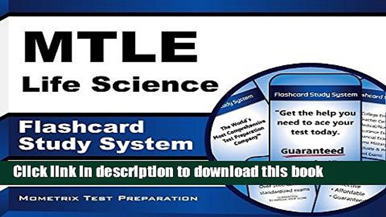 Read MTLE Life Science Flashcard Study System: MTLE Test Practice Questions   Exam Review for the