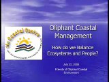 Oliphant Coastal Management - How do we Balance Ecosystems and People? (Part 1 of 3)