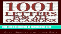 Read 1001 Letters For All Occasions: The Best Models for Every Business and Personal Need  Ebook