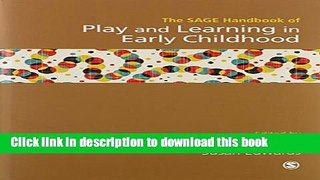 Download Sage Handbook of Play and Learning in Early Childhood  PDF Free