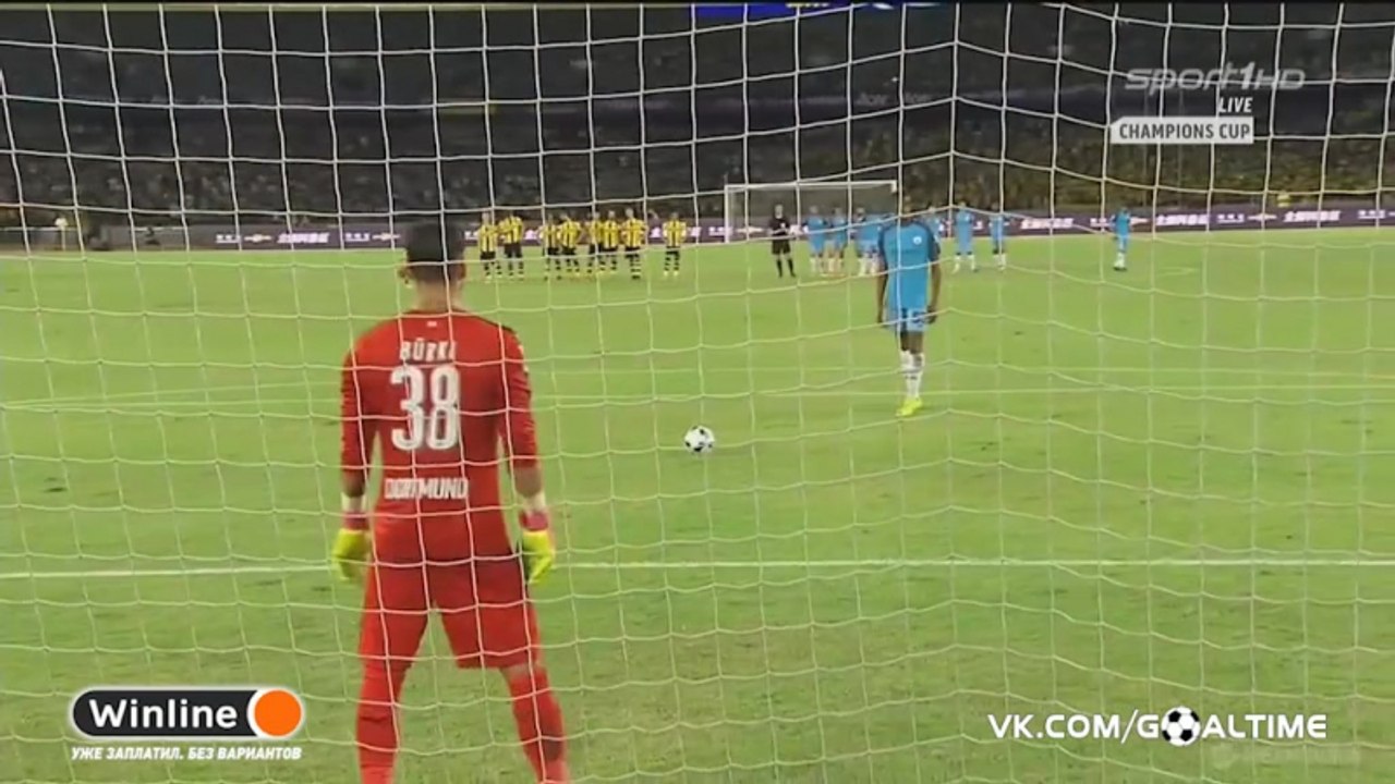 Borussia Dortmund 1 - 1 Manchester City - All Goals Full Highlights - 5-6  All Penalties  ICC 28.07.2016