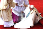 La caída del Papa Francisco