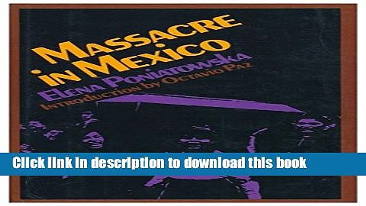 Read Massacre in Mexico Ebook Free