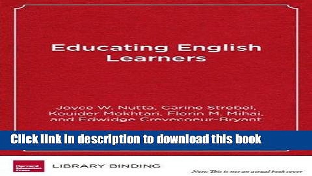 Read Educating English Learners: What Every Classroom Teacher Needs to Know Ebook Online