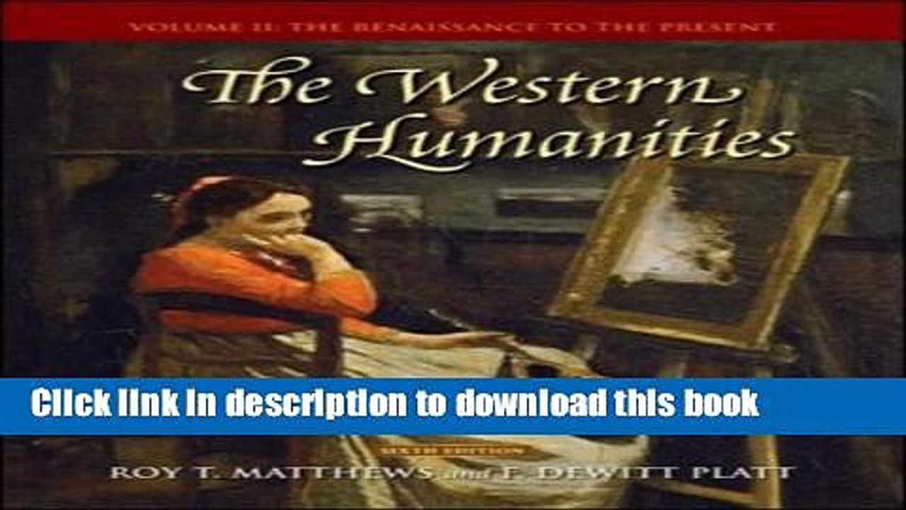Download The Western Humanities, Volume 2 Ebook Online