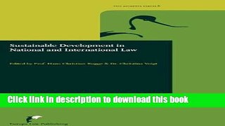 Download Sustainable Development in International and National Law: What Did the Brundtland Report