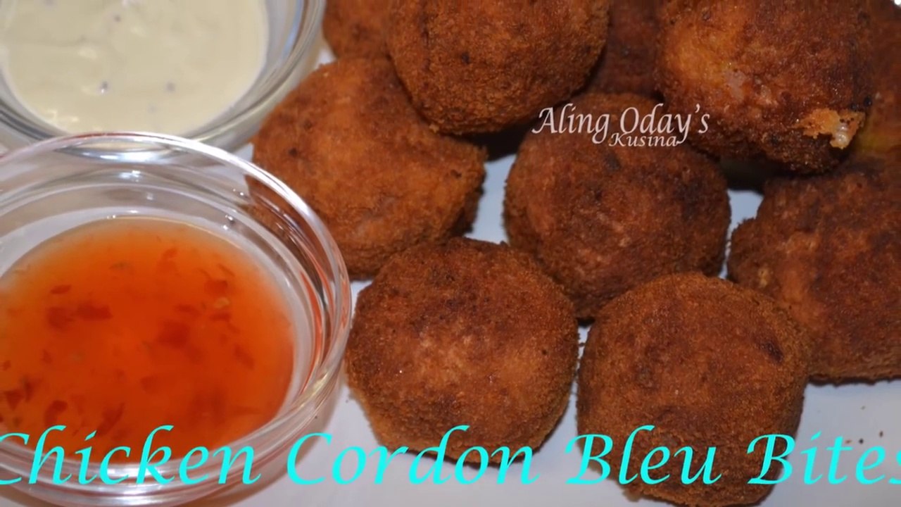 Chicken Cordon Bleu Balls