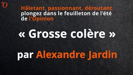 «Grosse colère» par Alexandre Jardin : quand la fiction rejoint la réalité