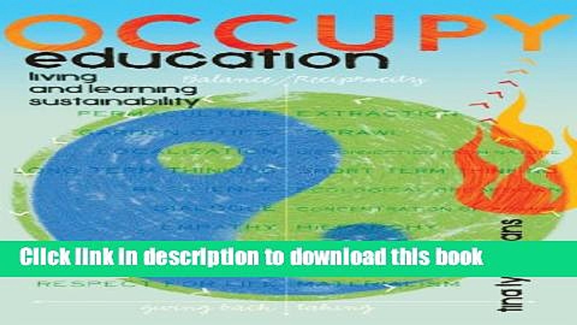 ⁣Read Occupy Education: Living and Learning Sustainability (Global Studies in Education) Ebook Free