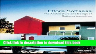 Read Book The Work of Ettore Sottsass and Associates E-Book Free