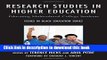 Read Research Studies in Higher Education: Educating Multicultural College Students (Issues in