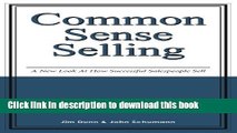 Read Common Sense Selling  Ebook Free