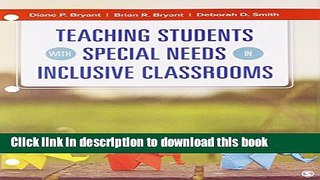 Download Teaching Students With Special Needs in Inclusive Classrooms  PDF Free