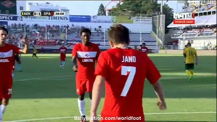 1-1 Jano Ananidze Goal HD - AEK Larnaca 1 - 1 Spartak Moscow 28.07.2016 HD
