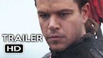 The Great Wall Official Trailer #1 (2017) Matt Damon, Willem Dafoe Thriller Movie HD