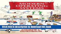 Read Modern Operating Systems (3rd Edition) Ebook Free