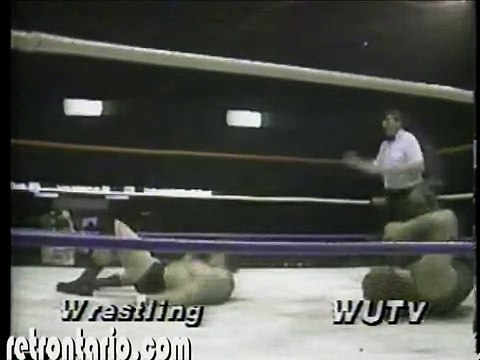 WUTV Buffalo 29 All American Wrestling 1985