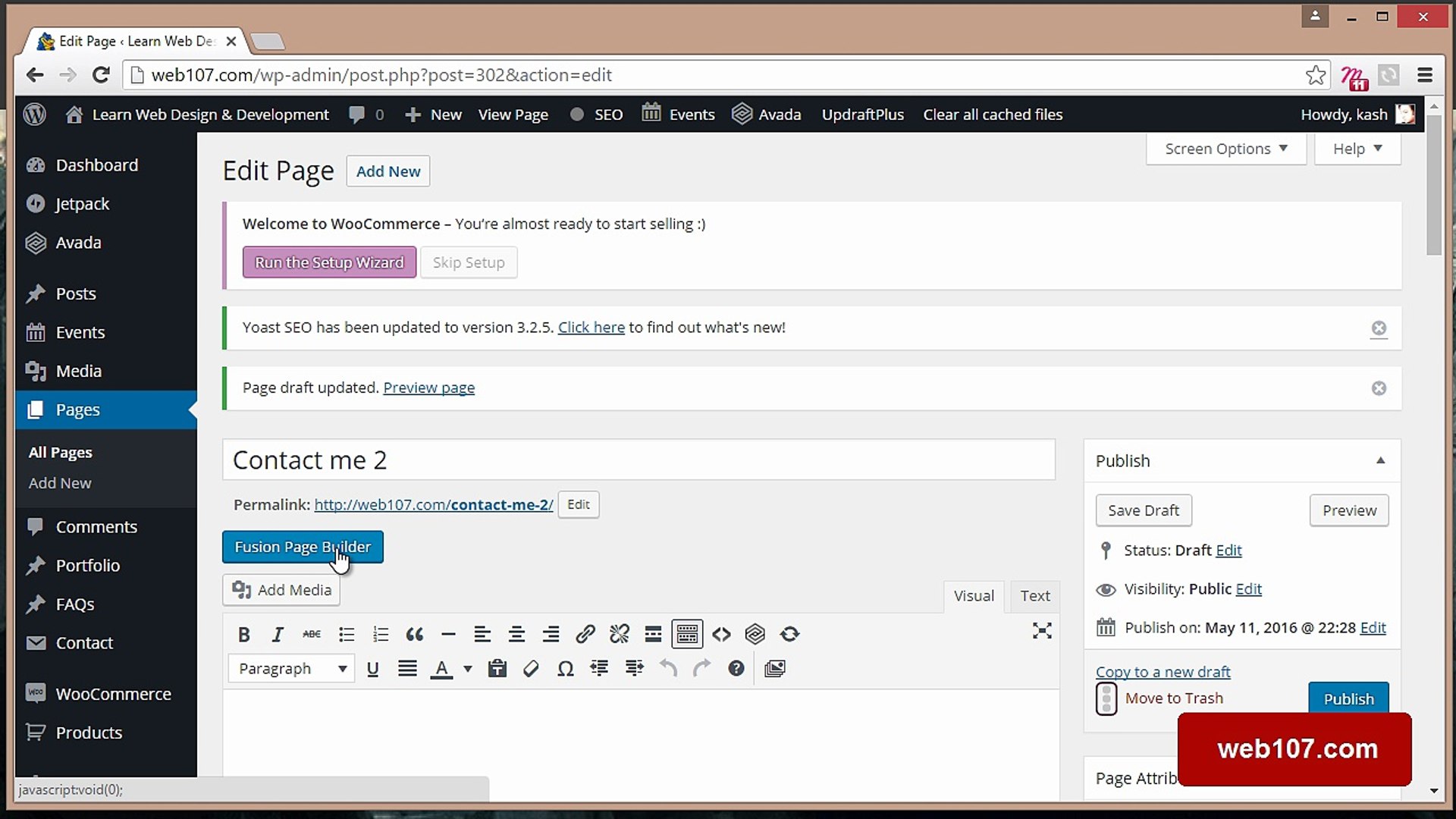 ⁣How To Create Web Pages In Minutes Using Avada Theme