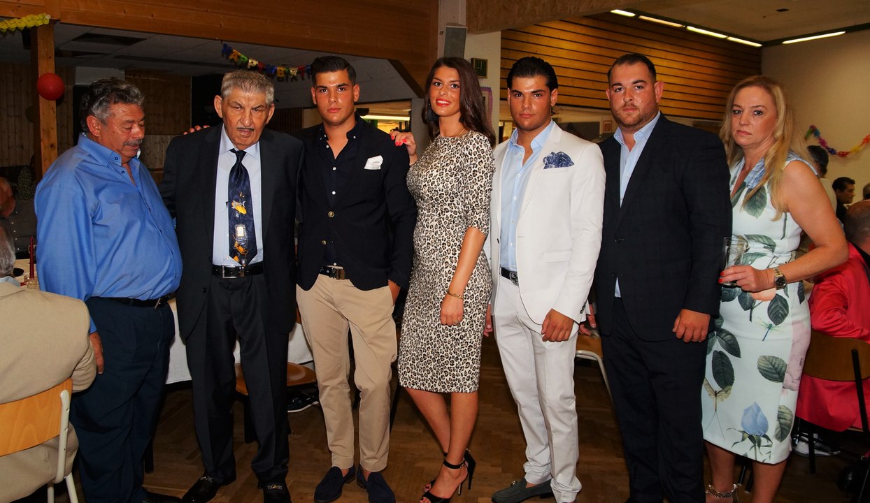 Sinti Onkel Büffel 86 Jähriger Geburtstags Feier in Würzburg 2016