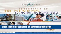 Download Books Essentials of Business Communication (Available Titles CengageNOW) PDF Free