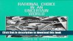 Download Rational Choice in an Uncertain World  Ebook Online