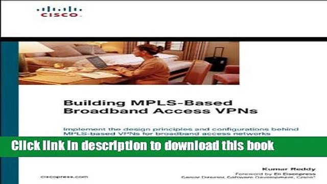Read Building MPLS-Based Broadband Access VPNs Ebook Free